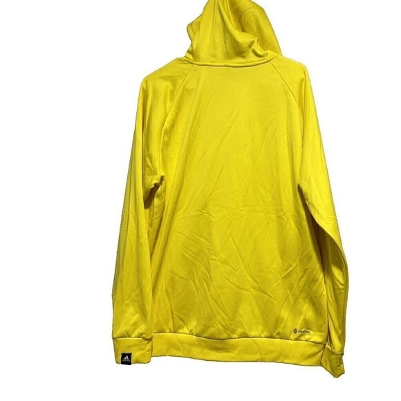 Adidas  Mens M GG Big Boss Training Hoody Sweatshirt HK9826  Yellow SZ Large - Picture 9 of 13